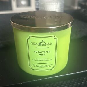 🤍Bath and Body Works Eucalyptus Mint 3-Wick Candle